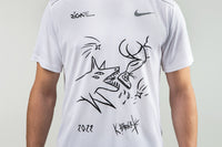 Men's Rimi Riga Marathon 2022 Nike Running Shirt - White