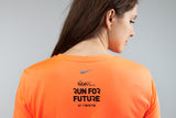 Women's Rimi Riga Marathon 2022 Nike Running Shirt - Orange