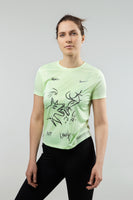 Women's Rimi Riga Marathon 2022 Nike Running Shirt - Green