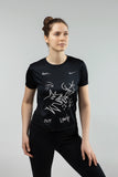 Women's Rimi Riga Marathon 2022 Nike Running Shirt - Black