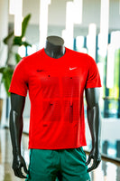 Men's Rimi Riga Marathon 2021 Nike running shirt (red)