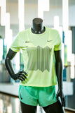Women's Rimi Riga Marathon 2021 Nike running shirt (green)